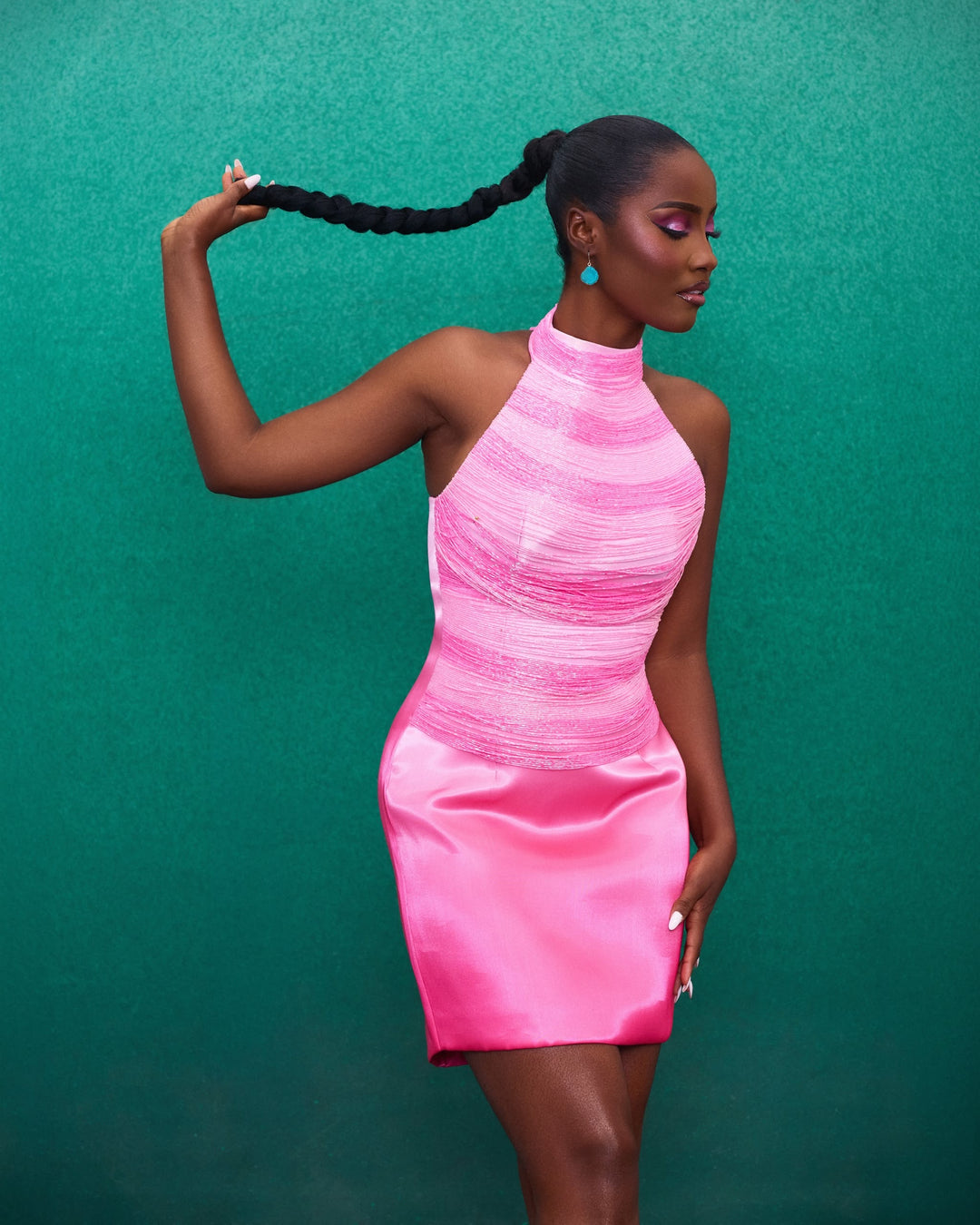 Pink Ombré Tarmar Dress